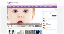 Desktop Screenshot of gebebek.com